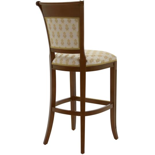 barszek elegans karpitozott butor barna bukkfa luxus villa bar kenyelmes karpitos etterem nappali konyha.jpg